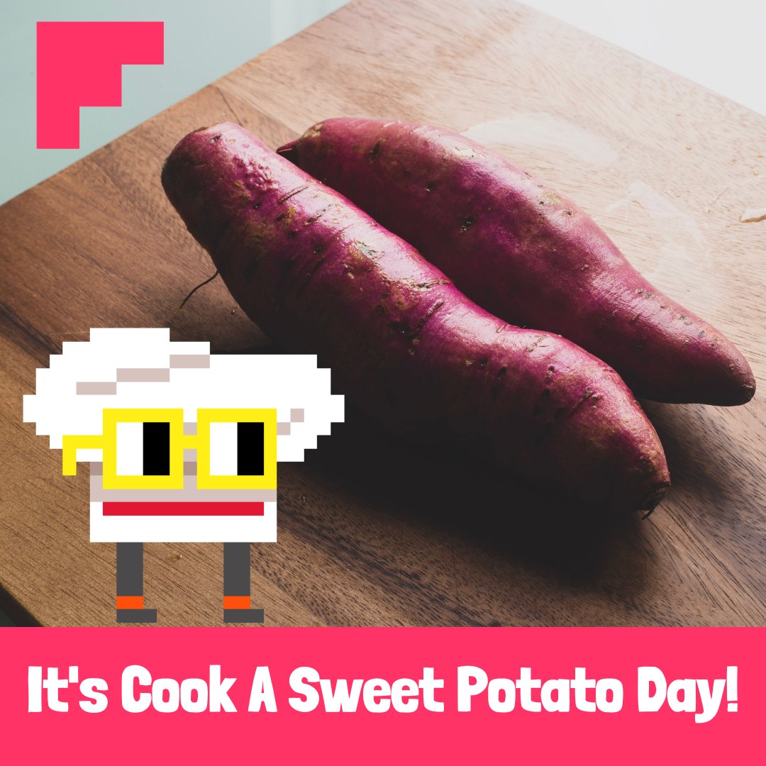 On #Nationalcookasweetpotatoday (today) we will be making sweet potato fries.  What about you?