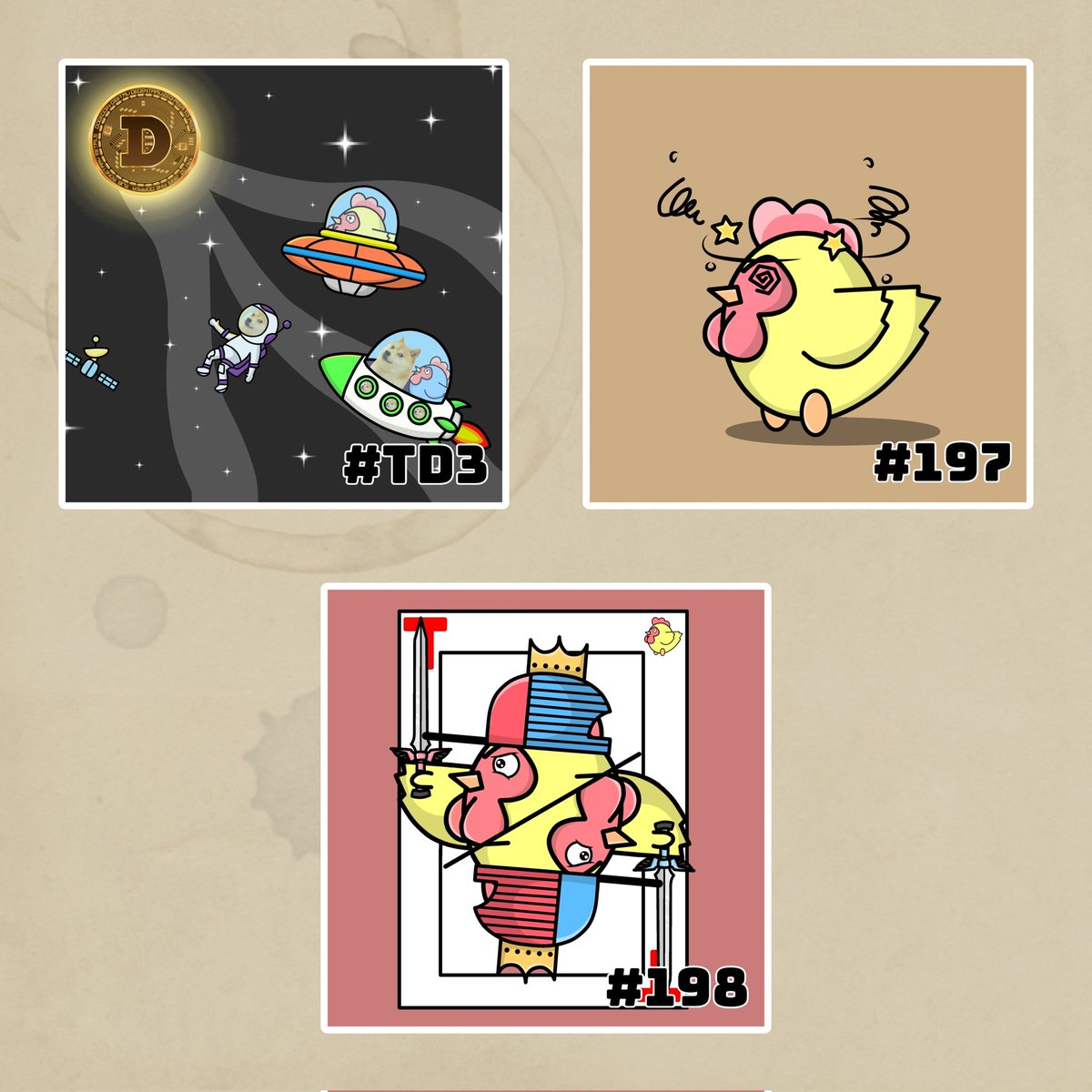 🚨AVAILABLE🚨
Tamachi VS Doge 3,Tamachi #197 And Tamachi #198 Still Available On <a href="/opensea/">OpenSea</a> 
Lets Grab Them Now🐤🐤
Tamachi VS Doge 3
opensea.io/assets/matic/0…
Tamachi #197
opensea.io/assets/matic/0…
Tamachi #198
opensea.io/assets/matic/0…
#tamachi  #NFT  #rareartswap