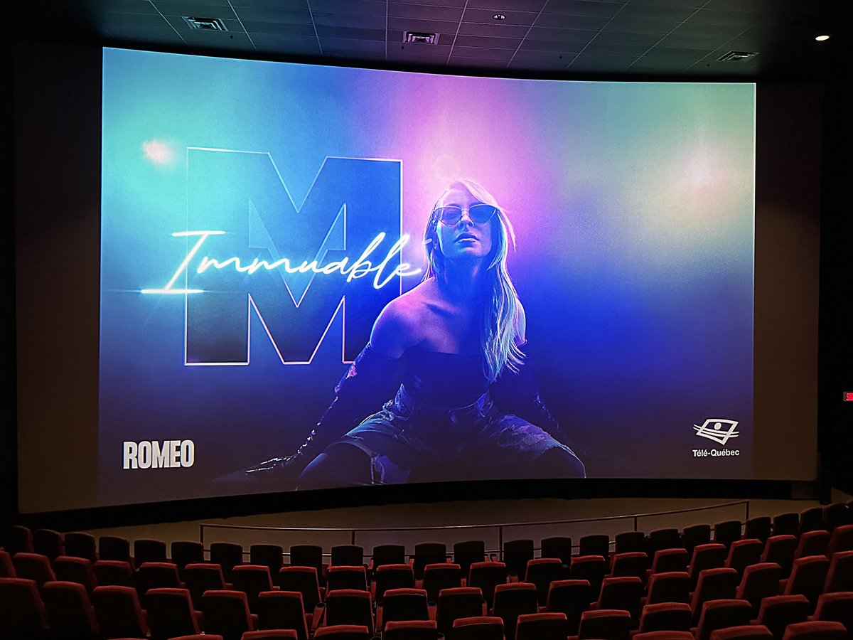 v_Carole's tweet photo. Quel bonheur d'assister hier soir à la projection privée de Marie-Mai Immuable qui sera présenté sur Télé-Québec ce samedi 25 février 21h. 
Marie-Mai comme vous ne l'avez jamais vue ! Superbe production !
Assuré que vous ne voudrez pas la manquer. https://t.co/yaHVx9SBex