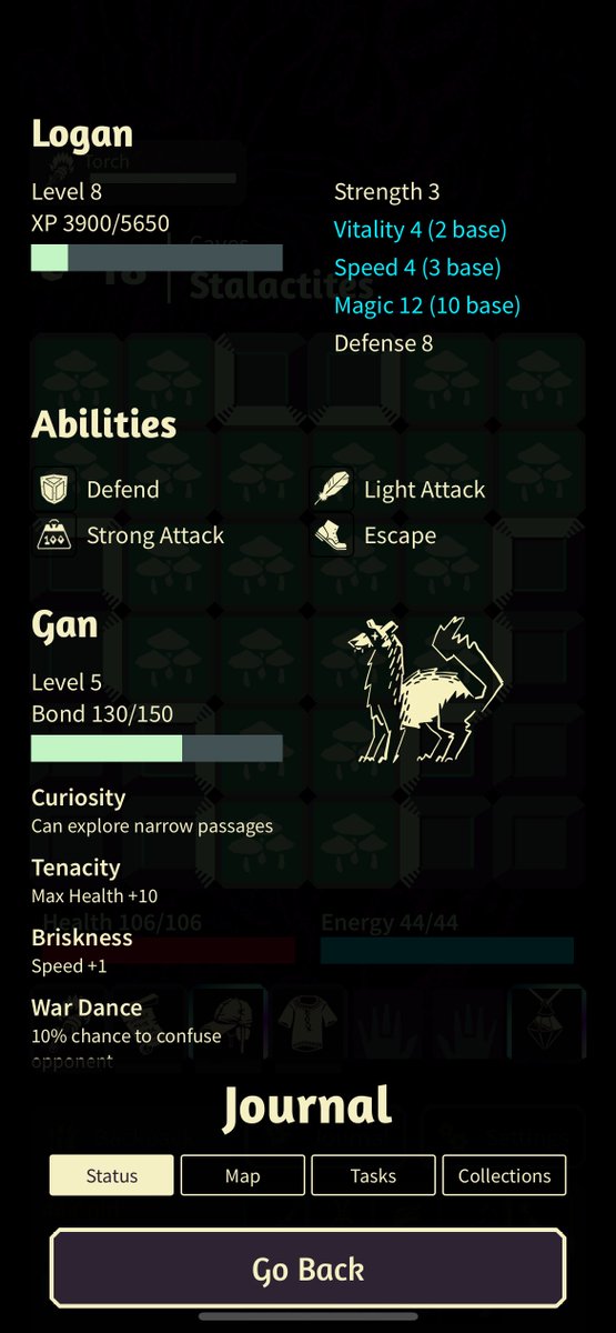 rascal_magic's tweet image. Bardcard version 2.18 is now available! This release contains a number of bug fixes and improvements, including a large refactor of how player status is organized and displayed. Read more here: rascalmagic.com/changelog

#indiegame #MobileGame #ios #rpg