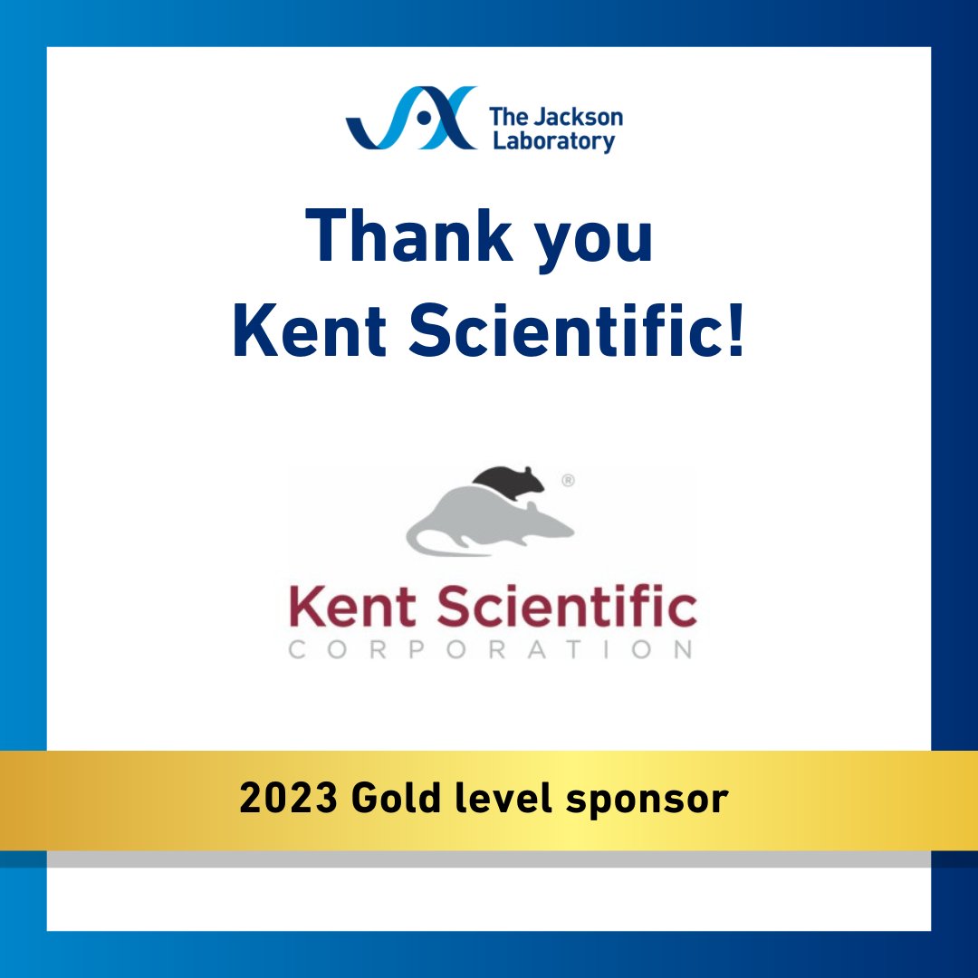JAX_Education's tweet photo. 👏 Thank you @KentScientific for sponsoring our 2023 @jacksonlab workshops!
Kent Scientific provides anesthesia & monitoring devices and their #KentGivesBack program funds scholarships for select JAX workshops. Learn more at https://t.co/KRRqij6Lox! https://t.co/Q8iobHo0T3