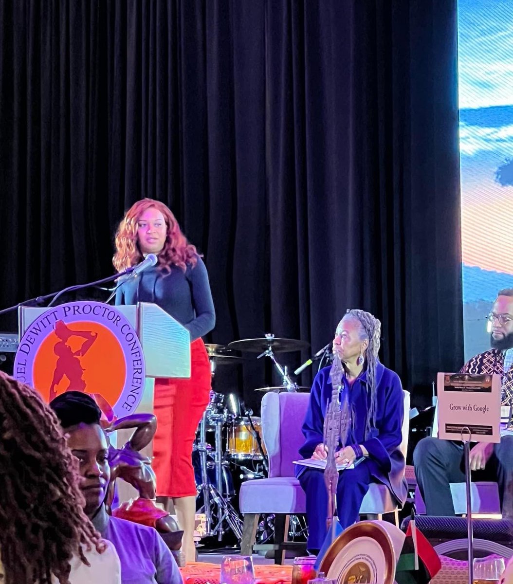 joiainatl's tweet image. Yesterday speaking at @proctorconf about #algorithmicbias and #technoracism 

#wherefuturemeetslegacy