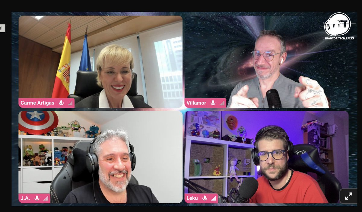 trantortalks's tweet photo. 🤯🤯🤯¿Y ahora cómo mejoramos esto?

¡¡¡IMPRESIONANTE la conversación con @carmeartigas !!!

Selfie va! https://t.co/j3uEcZ3sUm