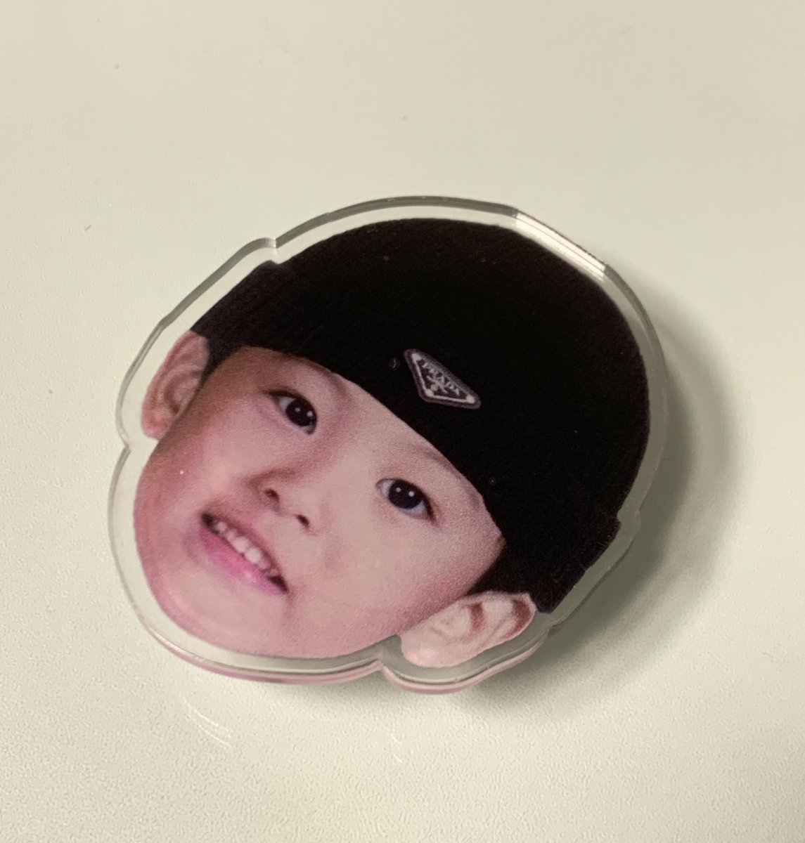 Our_Mark_child's tweet photo. 너무 귀여운 아기 마크 그립톡.. ꯁ https://t.co/9ELiekoiId