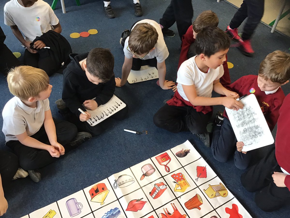 CharterYr2's tweet photo. We have been planning an algorithm to move our BeeBot from one square of the mat to another. We then tested it out. #CharterComputing https://t.co/qBWc5dOX3Y