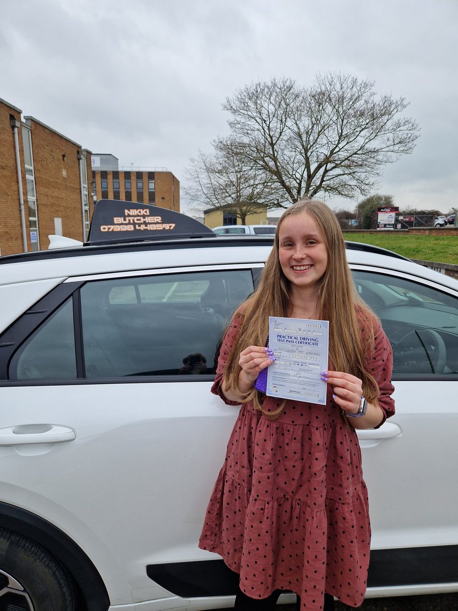 MsB_isblonde's tweet photo. Whoooooo Hooooooo its a WONDERFUL Wednesday &amp; a Test Pass for Lauren
#NKK  #Automatic #Manual #Drivinglessons  #FemaleInstructor #NikkisSquad #SquadGoals  #Lowestoft #Thisgirlcan #Thisgirldid #SidTheStonic #NevTheNiro #Followthecar  #LoveMyJob https://t.co/dVYQ8Y7wyr