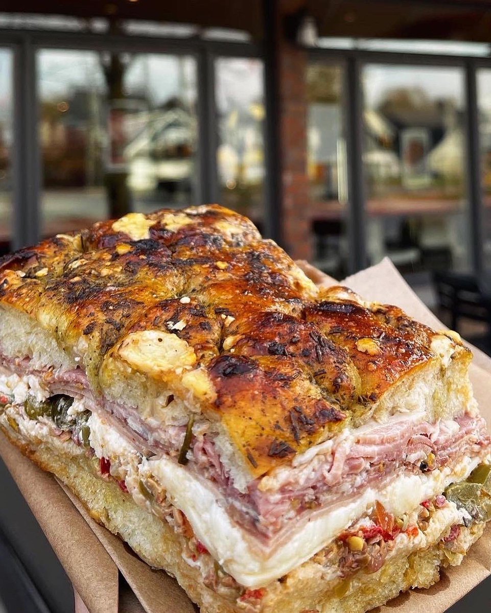 GoosetheMarket's tweet photo. It’s #MuffalettaWednesday today! Plus #CasingTheJoint: our sandwiches sitting pretty for @IndyMonthly glamour shots, thick-cut pork chops spice rubbed and ready to cook at home, #1 sushi grade Tuna cut to order https://t.co/1Vxoejx2Cu