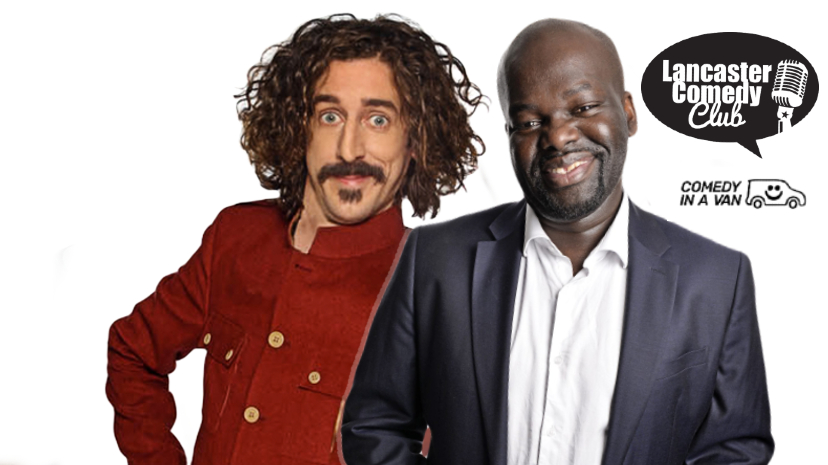 13 tickets left for this Saturday with <a href="/tomwriggleswort/">Tom Wrigglesworth</a> (★★★★★ Time Out) and <a href="/dalisochaponda/">Daliso Chaponda</a> (QI, BGT, Radio 4 etc) 

Details and tickets at comedyinavan.co.uk/comedy-show/la…

#comedyclub #lancaster #morecambe #Preston <a href="/TheBoroughLancs/">The Borough Lancaster</a> <a href="/Lancaster_BID/">Lancaster BID</a> <a href="/WeGotTickets/">WeGotTickets</a>