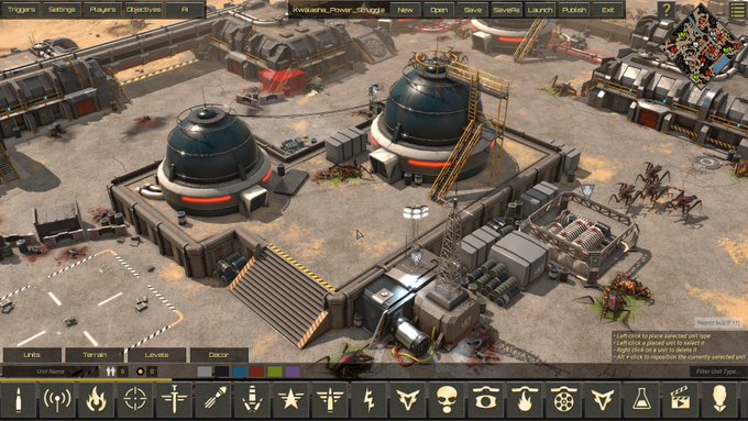 MatrixGames_SPA's tweet photo. ¡Atención, Cazabichos! El Editor de Escenarios está casi listo. Pero antes de su lanzamiento hacemos un llamamiento a todos aquellos creadores que se unieron a la beta abierta para compartir su contenido con la comunidad en Steam Workshop.🕷️💻 #StarshipTroopers #TerranCommand https://t.co/2wYQqiVs3V