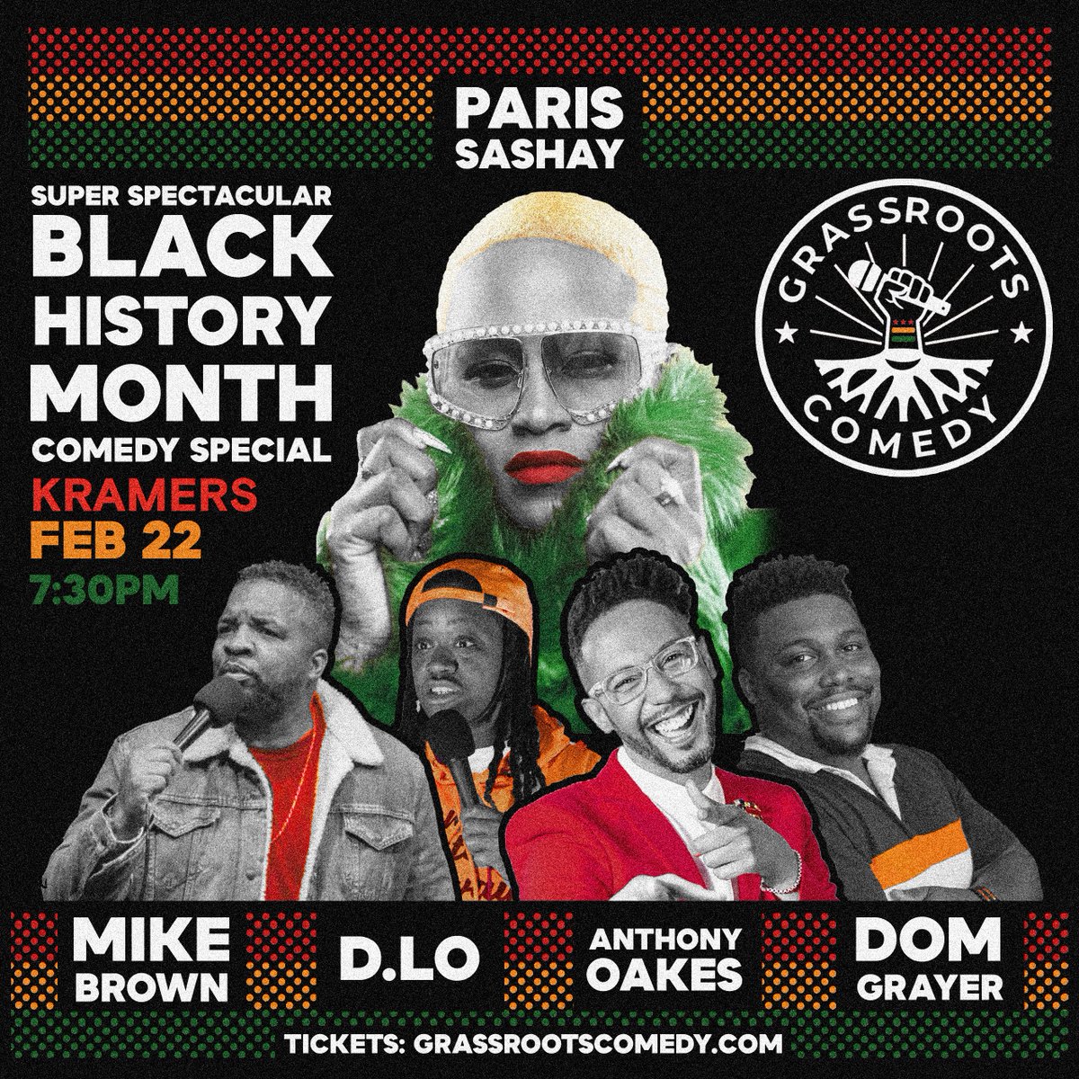 TONIGHT!!!

Use code "GCBLACKHISTORY" at checkout for a $10 discount on your ticket! 

eventbrite.com/e/super-specta…