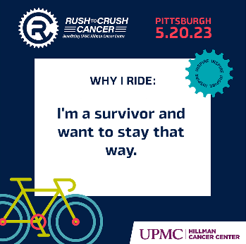 R2C_Cancer's tweet photo. Why do you ride? Head to the Why I Ride page on our site: https://t.co/i5AvHgSCVg and share your reason for crushing cancer. You can download a graphic to share on your social channels to spread the word about Rush to Crush Cancer! #rushtocrush #r2c #whatsyourwhy #whyiride https://t.co/kIGWLAbdb2