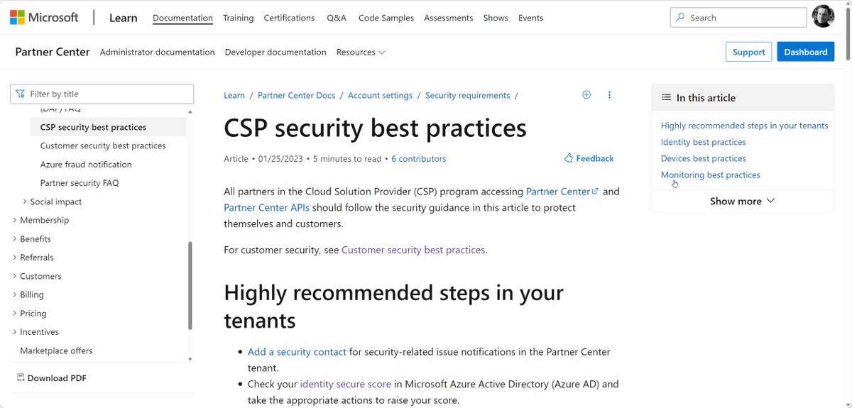 wmatthyssen's tweet photo. ๐ก Cloud Solution Provider (CSP) security best practices
๐ https://t.co/X1qOIG3hpr
#Microsoft #Azure #CSP #Cloud #Security #CyberSecurity #AzSec #AzOps #CloudFamily https://t.co/6jDBs7g6MP