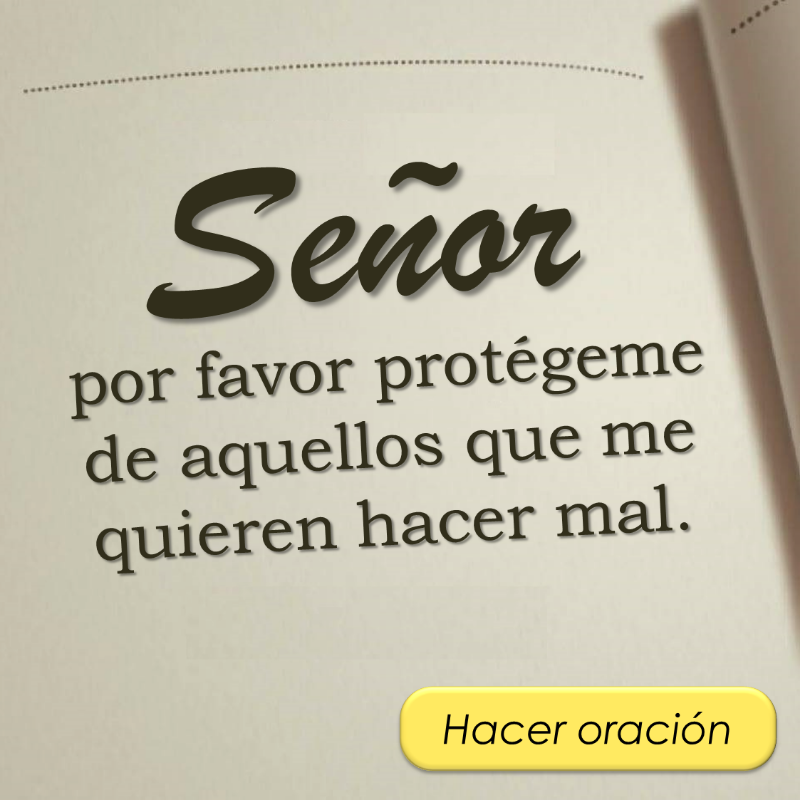 oracion_milagro's tweet photo. AMADO DIOS, hoy elevo esta oración hasta Ti para pedirte que me mantengas a salvo de todo peligro, de los caminos sin salida, del enemigo malvado y de todos aquellos que quieran hacerme mal.

Continúa orando en: https://t.co/Cg5gPVEW8b