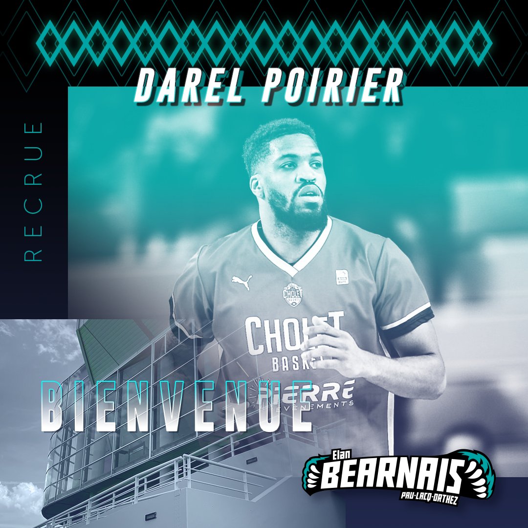 EBPLO's tweet photo. ✍️| 𝗜𝗻𝗳𝗼𝘀 𝗿𝗲𝗰𝗿𝘂𝘁𝗲𝗺𝗲𝗻𝘁 
Darel Poirier en renfort jusqu'à la fin de la saison ! 👉 https://t.co/m8t4tAHQ0r
#ELANation #BetclicELITE #EntrezDansLaLegende https://t.co/V5Ou8TyLFo