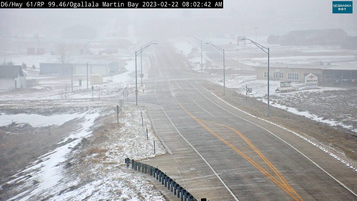 Professional Drivers... a winter storm is passing through Nebraska at this time. Be prepared for deteriorating road conditions and plan ahead. Always share the road SAFELY. Check Nebraska 511 for road condition updates. #fmcsa #nebraska511