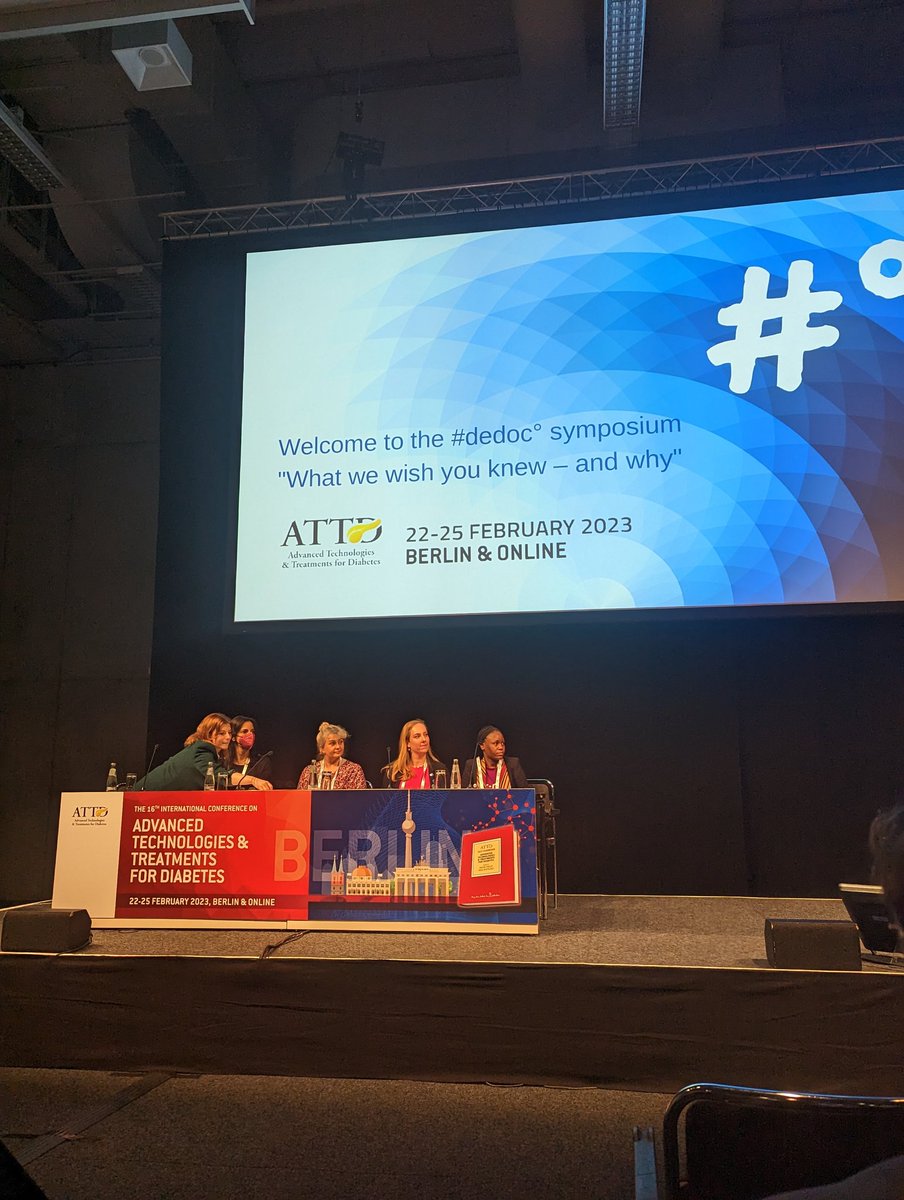 #dedoc symposium
"What we wish you knew - and why?"
<a href="/dedocORG/">#dedoc°</a> <a href="/ATTDconf/">Advanced Technologies & Treatments for Diabetes</a> 
<a href="/friendocrino/">Katarina Braune, MD</a> <a href="/RenzaS/">Renza / Diabetogenic</a> <a href="/Moodwife/">Dawnie</a>

#dedocvoices #attd2023 #NothingAboutUsWithoutUs #pwd #pwld