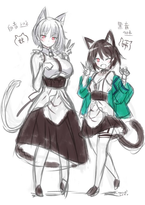 2/22に生まれる予定だった
ネコ姉妹住み込み3食昼寝付き😃 