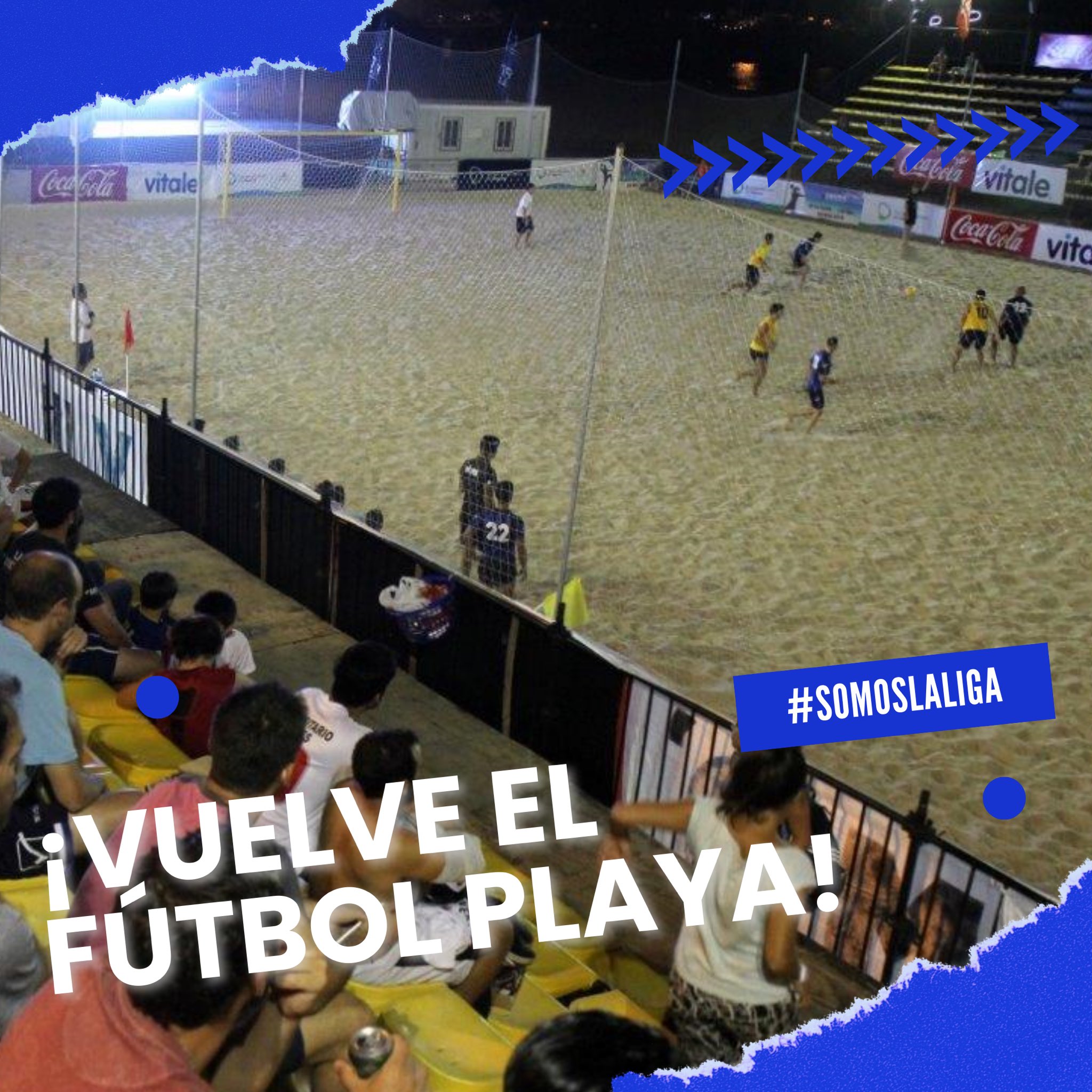 Estadio de fútbol playa de Pocitos