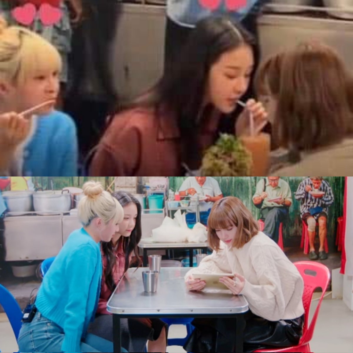 imzoooie's tweet photo. Hahaha same day

©Babymonster_kr
#Chiquita #Lisa #Pharita https://t.co/tdHr4Ala2Q