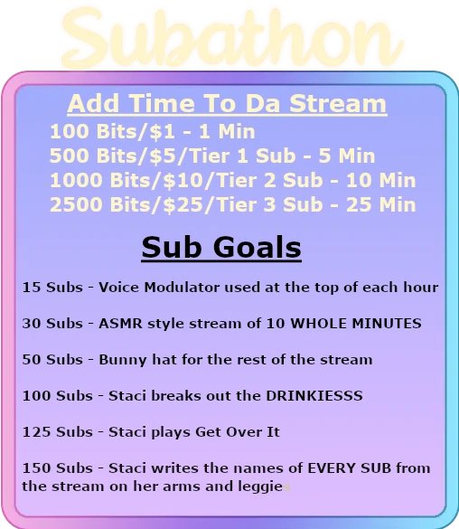 stacisaur's tweet photo. SAVE THE DATE!!!
Tomorrow is the 2nd Annual Birthday Subathon for the Stacisaur Squad on Twitch!!! ❤
Viewer games! Chill vibes!! Birthday celebration!!! Cats!!!! ME!!!!!
Hope to see you there 🙂 ❤ 
https://t.co/M6R8EUaoFS https://t.co/aghDFhZyTe