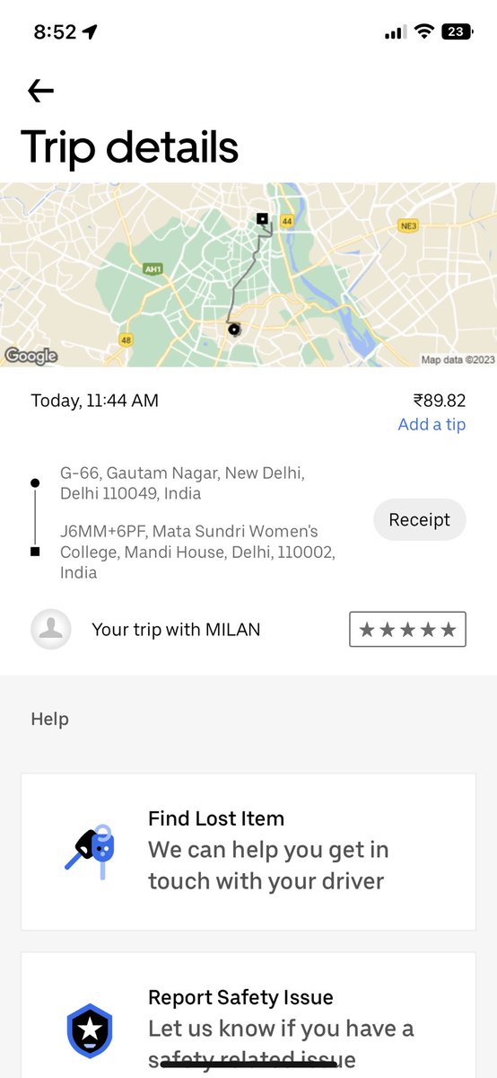 Amritdevil7's tweet photo. @Uber_Support @Uber This person haven’t delivered the courier to the location now I’m unable to track him,
The worst part in uber we as user cannot contact them. https://t.co/C2XKUxv7fY