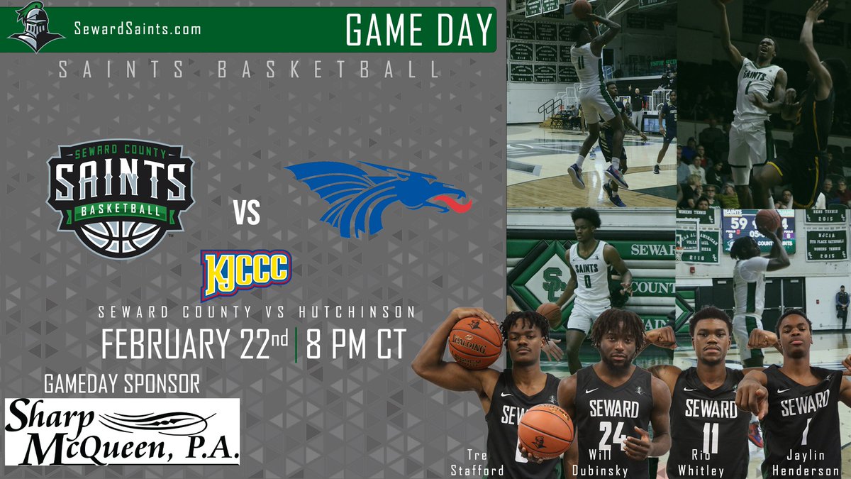 SewardSaints's tweet photo. SOPHOMORE NIGHT!
The Saints will host Hutchinson for sophomore night. Our gameday sponsor Sharp McQueen PA has tickets for the game and also available at the North Hutch's. #GoodToBeGreen #SCCCSaints
📌 Liberal, KS
📺https://t.co/cb8vLqvzNv
📻https://t.co/JpCKtHkj8E https://t.co/5IgtK9mox3