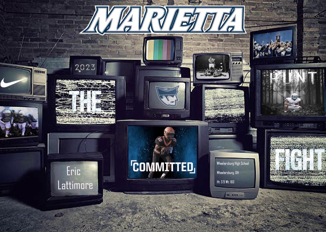 I’ve been blessed to have an opportunity to play football at the next level! I’m appreciative of the support from coaches through the recruiting process.That said I’ve decided to continue my academic and athletic career at Marietta University!Go Pios! @Key_R_CurtMU25 <a href="/Marietta_FB/">Marietta College Football</a>