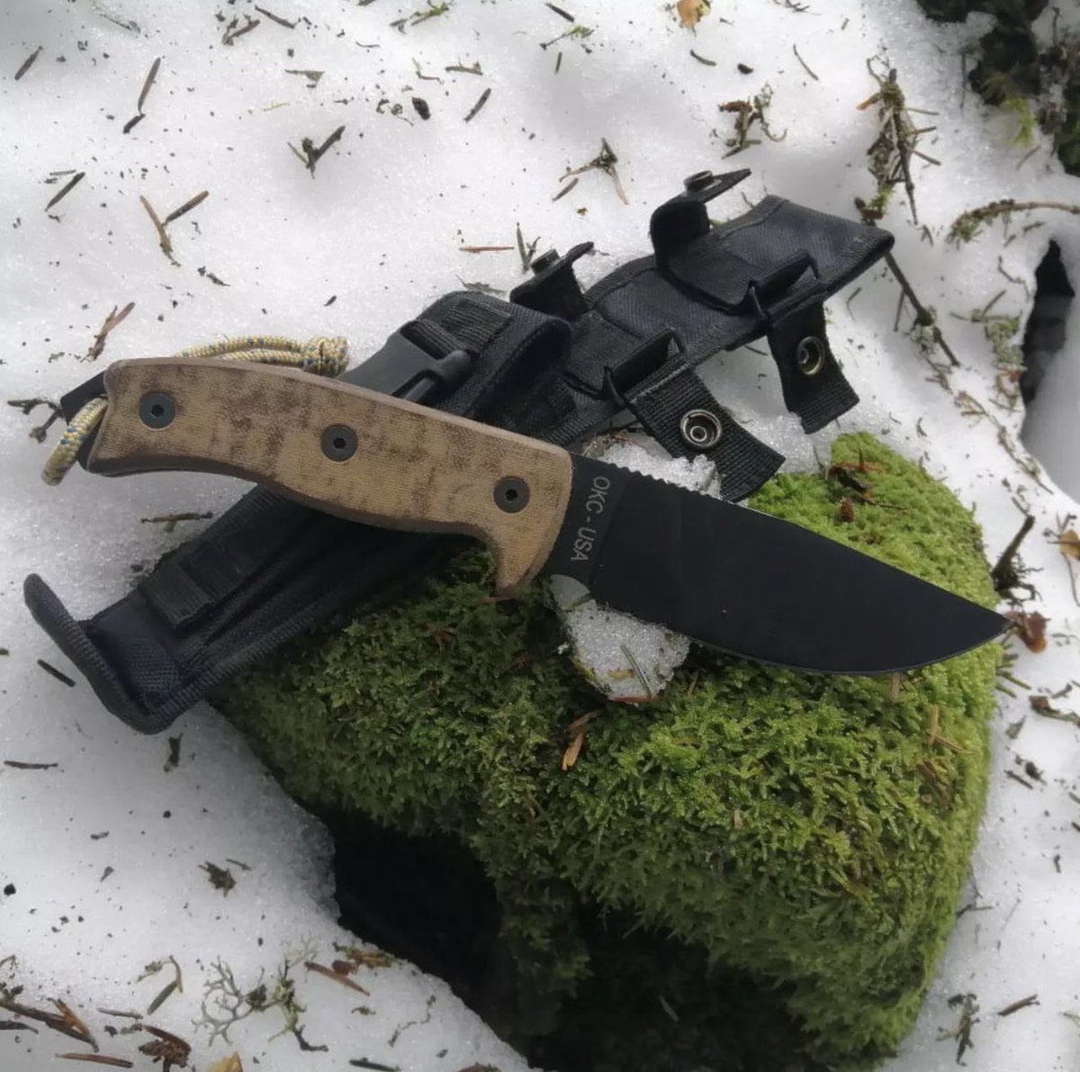 OntarioKnife's tweet photo. RAT’s In the Wild! #RAT5 Fixed Blade preparing to do some work in the #GreatOutdoors! 👌🏽🔪🐀 
Available Now! https://t.co/2fOeH4kKf4 
#ontarioknifecompany #ontarioknife #ontarioknives #ontarioknifeco #OKC1889  #hunting #camping #hiking #outdoors #tools #gear #quality #bushcraft https://t.co/3jiBa6UsSs