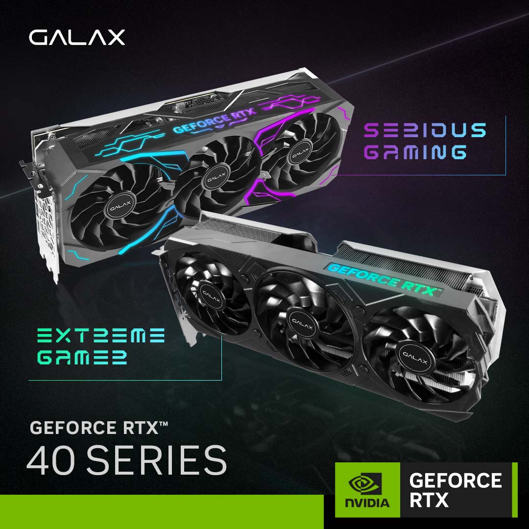 galaxyus's tweet photo. Gear up GALAX GeForce RTX™ 40 Series to enjoy smoother and faster gameplay, plus the most immersive gaming experience🤩!
Learn more: https://t.co/5SGdHAysNR
#GALAX #GALAXgaming #pcgaming #PC #SeriousGaming #ExtremeGamer #GeForceRTX40series https://t.co/7VMGcOkuQ1