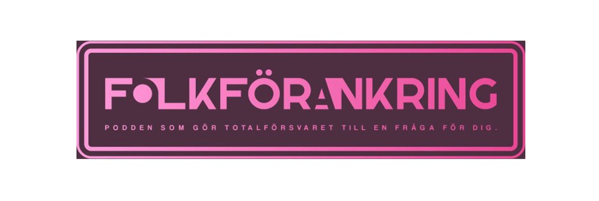 Vi vill göra totalförsvaret till en fråga för dig! Folkförankring podden är ett initiativ av AFF styrelsemedlem @MinouSadeghpour som riktar sig till dig som vill lära dig mer om totalförsvaret. Första avsnittet med Björn von Sydow finns på Spotify: open.spotify.com/episode/00MfW1…