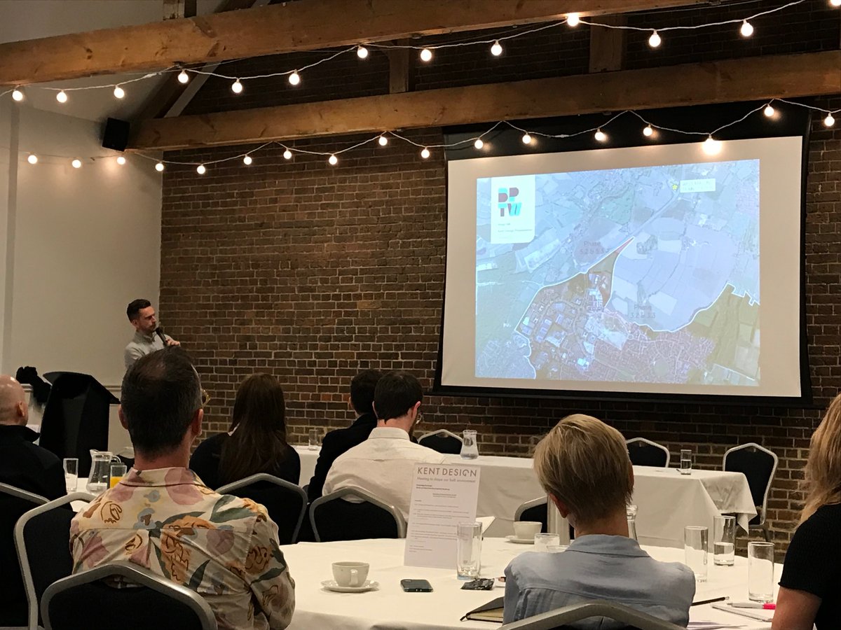 DesignSouthEast's tweet photo. Todayโs #KentDesign event in #TunbridgeWells - A big thank you to our guest speakers from @rckarchitects Weston Homes @BellPhillipsArc @_BPTW_ & @KentWildlife ๐ฆ https://t.co/MNDg4iKWMc