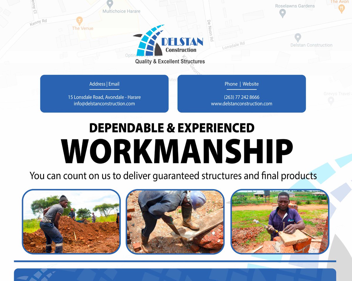 DelstanConstr's tweet photo. Our #bestwork is produced when we put our #bestmen to #work, they #guarantee the best results in the #best delivery times. They implement a defined work system that delivers quality and the best outcomes constantly.
Visit our website: https://t.co/hIHmwLXsy8 for more info. https://t.co/dCOAXF3vGI