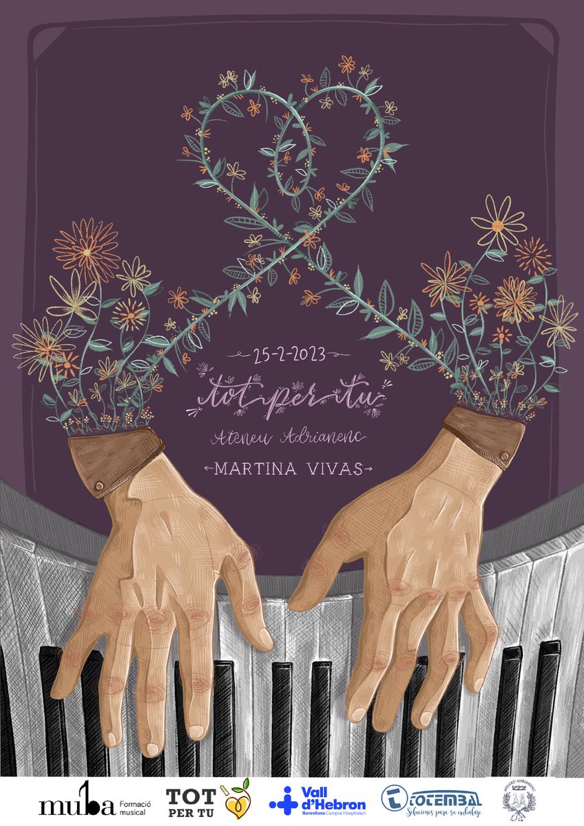 totpertuu's tweet photo. 25/2/2023 concierto de piano en beneficio al @VHIR_  para ayudar a prevenir las metástasis en los Sarcomas. No te quedes sin tu FILA 0! Puedes adquirirlas a 10€ desde apartado COLABORA en nuestra web https://t.co/OOgjMrFneb https://t.co/k0cxvojrLA