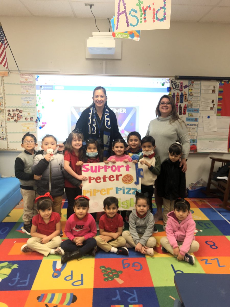 Huge congratulations to Miss Ceci Ramirez‘s class on winning the Peter Piper awards. Way to go! thank you parents for supporting our efforts here at John Drugan school #peterpiper #JDS #teamSISD