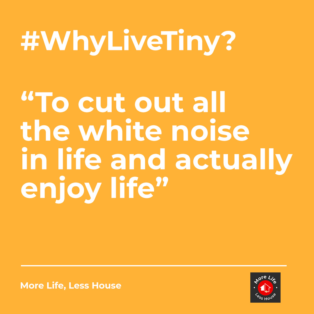More Life, Less House | Tiny Homes tweet media