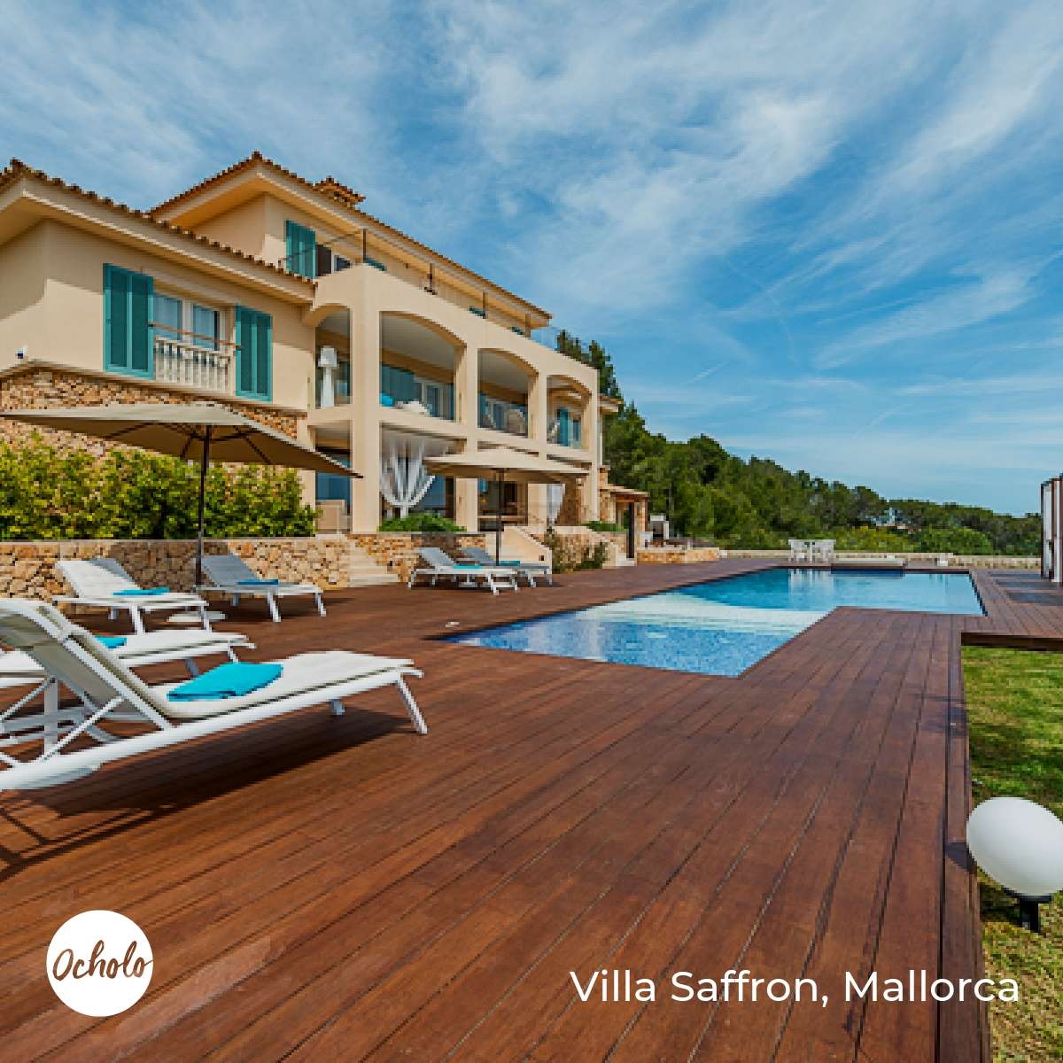 ocholovillas's tweet photo. Check out the luxurious Villa Saffron✨

🌟 Park like manicured mediterranean garden
🌟 Salt water private pool
🌟 Cold water Jacuzzi
🌟 Sleeps up to 12 guests

Click the link below to have a closer look:
https://t.co/OZ8rK4wyDO

#Pollenca #Pollencaoldtown #Mallorcavillas https://t.co/BXnx0KFOfl
