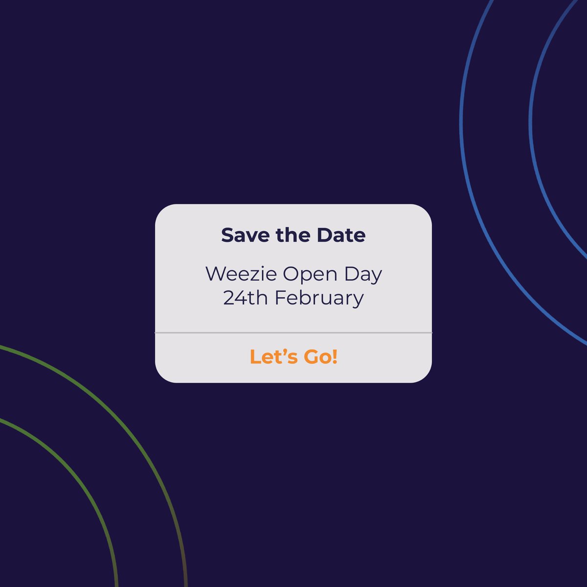 weeziesoftware's tweet photo. Save the date... Or don't. We don't care. It's up to you, really.
#ThisIsNotForYou https://t.co/jooSXOYtO1