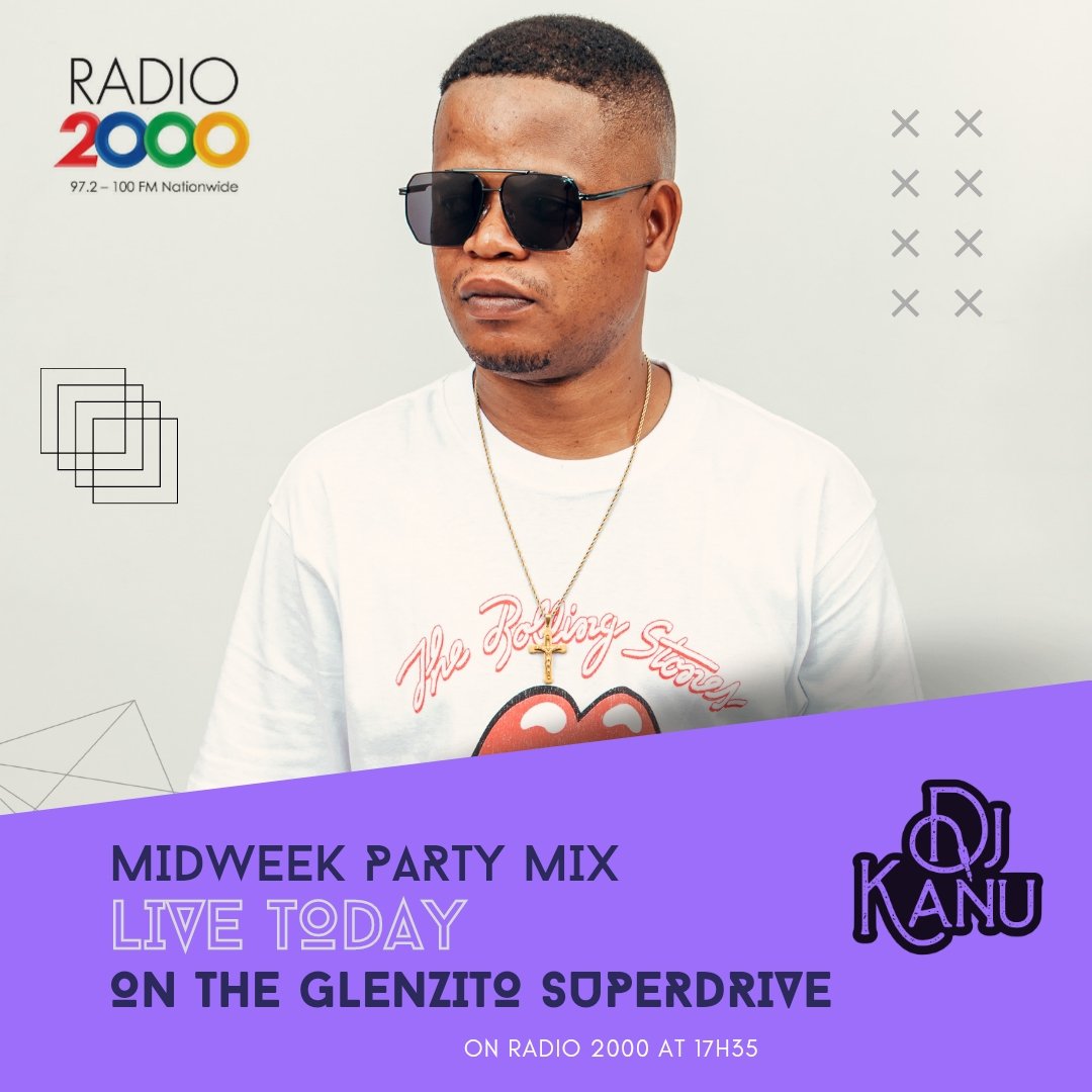 Radio2000_ZA's tweet photo. COMING UP ๐ต๐ฏ๐๐พ๐ฅ
Let's ease you into the evening with the #MidWeekPartyMix courtesy of @deejay_kanu https://t.co/VjbYG0ikvT