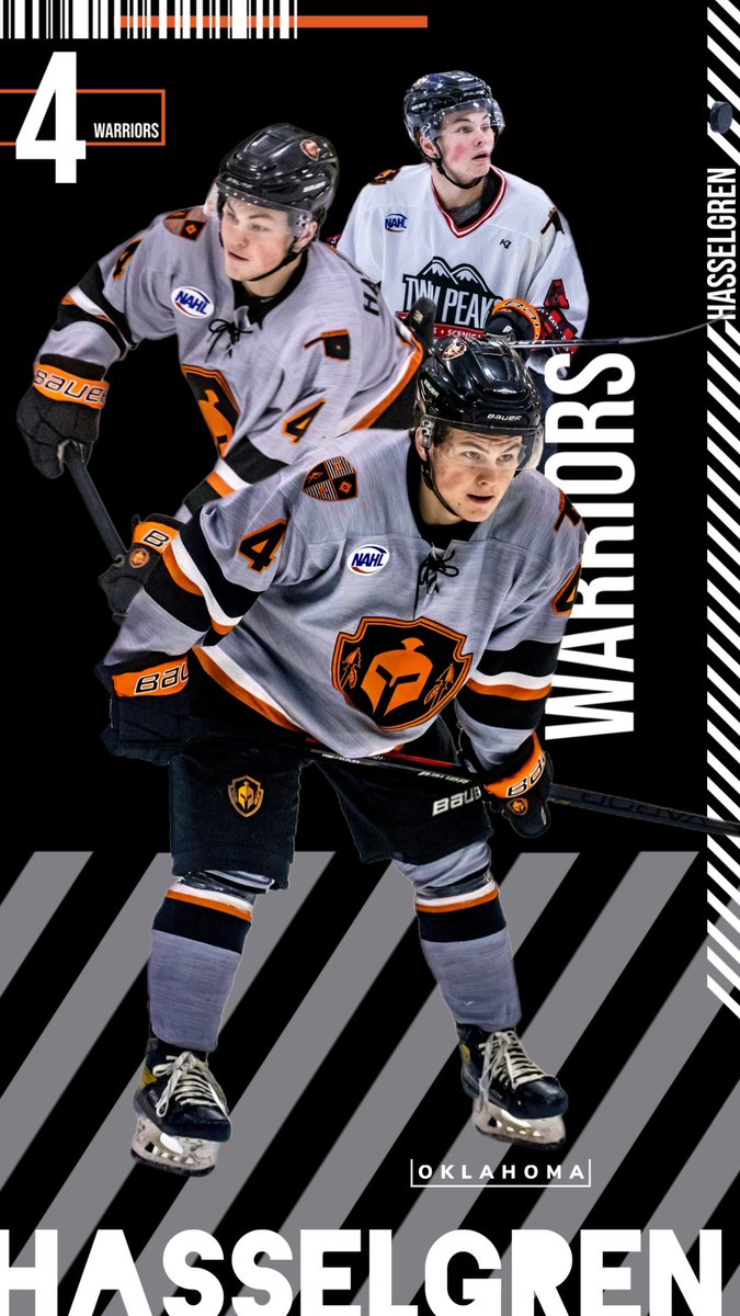 OKWarriors_NAHL's tweet photo. We have some new wallpapers for you! #WallpaperWednesday #FighlikeWarriors⚔️ #OklahomaHockey https://t.co/vJLOkJeAfH
