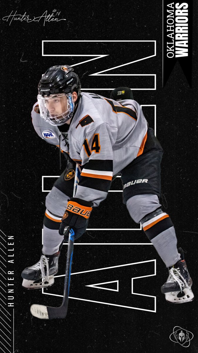 OKWarriors_NAHL's tweet photo. We have some new wallpapers for you! #WallpaperWednesday #FighlikeWarriors⚔️ #OklahomaHockey https://t.co/vJLOkJeAfH