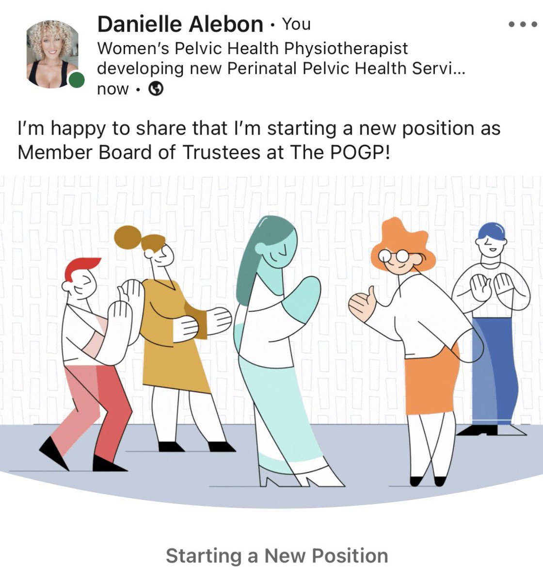 Time to share some incredible news I received last month…
I am thrilled to have been accepted as a board member for <a href="/ThePOGP/">POGP</a> 
Exciting new ventures ahead 🤩