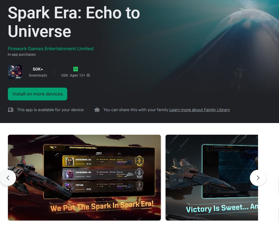 Spark Era: Echo to Universe tweet media