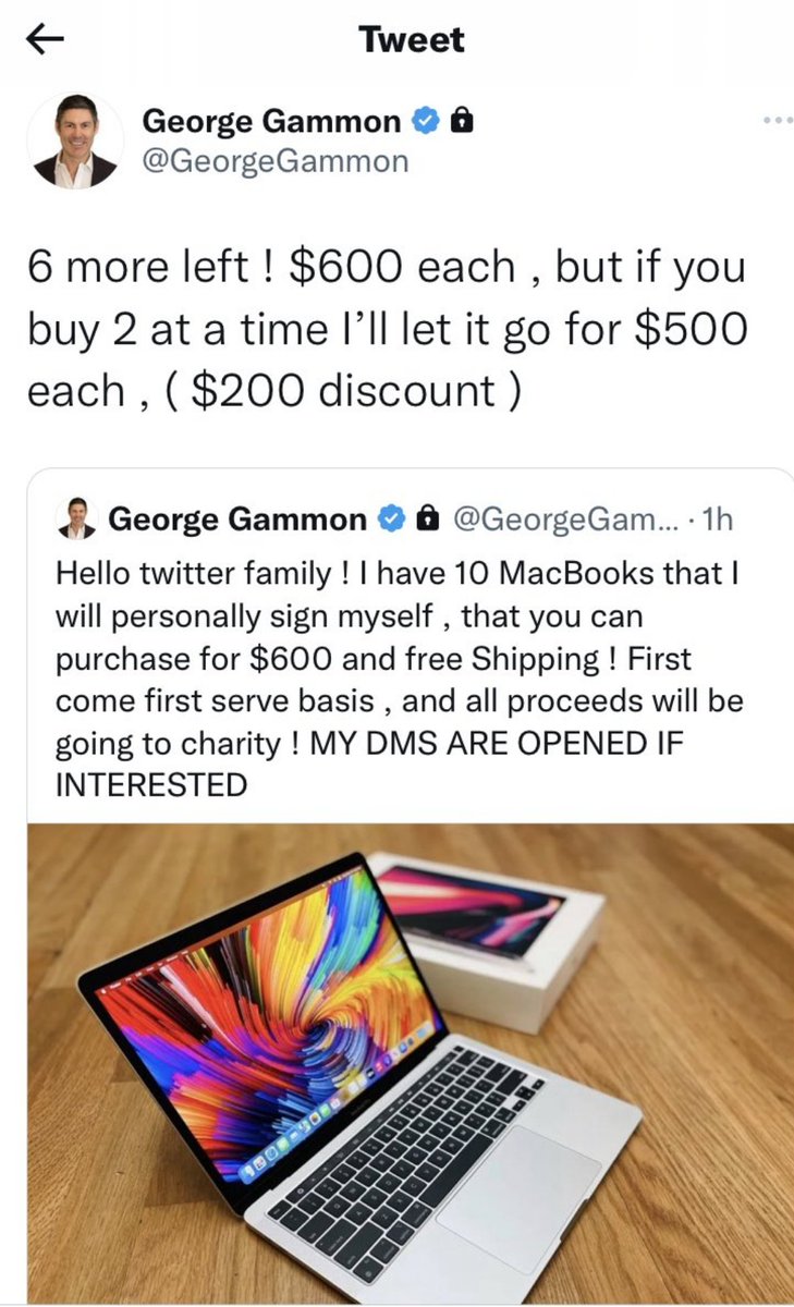 George Gammon's Backup Account tweet media