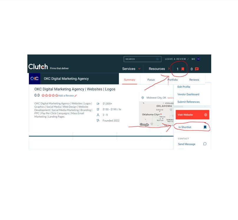 OKCAIWebDesign's tweet photo. #DigitalMarketing #company #companies #DigitalMarketingServices #digitalmarketingagency #OKC #Edmond
 
OKC Digital Marketing Agency | Edmond | Oklahoma City 
 
🚨ATTENTION!!!🚨
 
Clutch profile is live!
 
Please add us to your shortlist.
 
https://t.co/T1OwaUyn8j https://t.co/PyIkojf8E2