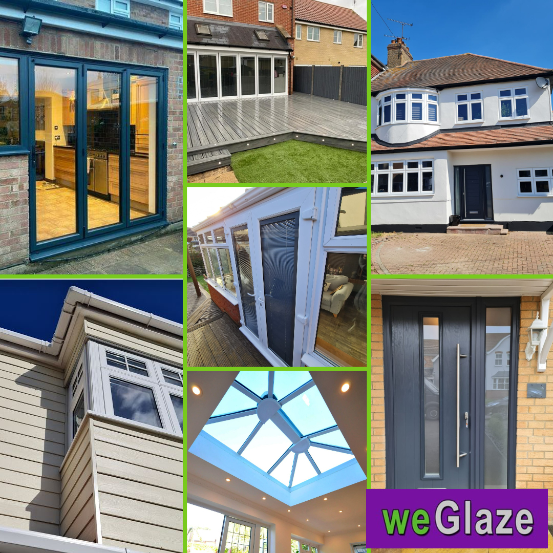 weGlaze_'s tweet photo. We supply and install a wide range of:

• Windows &amp; Doors
• Composite Doors
• Bi-Folding &amp; Sliding Doors
• French Doors 
• Guardian Warm Roof (solid conservatory roof)
• Roof Lanterns 
• Sealed Units (including laminated &amp; units with blinds)
• Composite Cladding &amp; Decking https://t.co/tn5w3Hc2Mh
