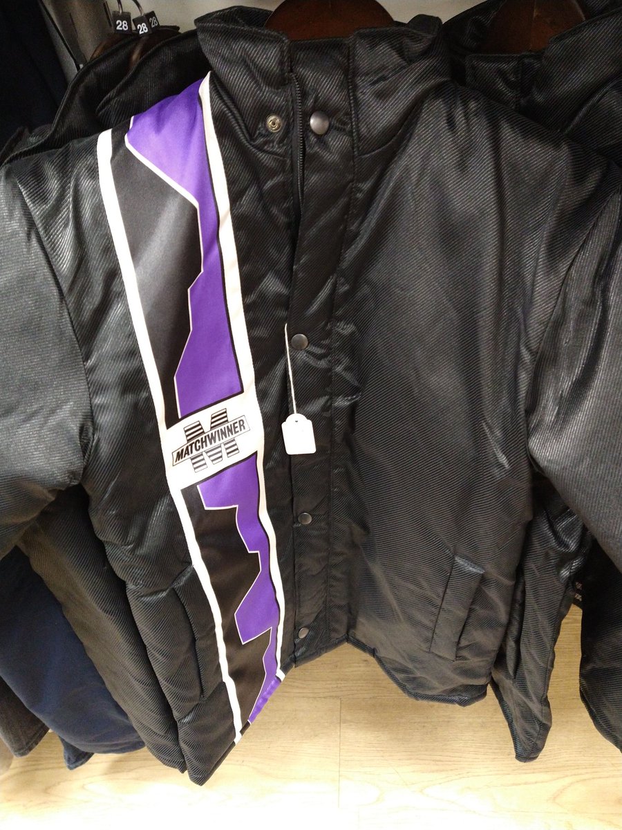 A chazza in Bradford had a load of these in. Brand new for £4.50 <a href="/MatchwinnerUK/">Matchwinner</a> - looked about an XS.
