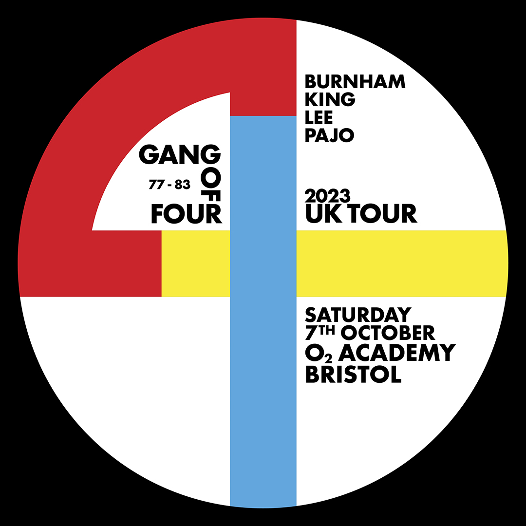 O2AcademyBris's tweet photo. . @gangoffour77_81 formed in Leeds in 1976, the band pioneered a style of music that inverted punk’s blunt and explosive energies. Back on tour this year!

🎟️Priority Tickets available now - https://t.co/oCvfGk07Zh #O2Priority https://t.co/lT2gNYjFpQ