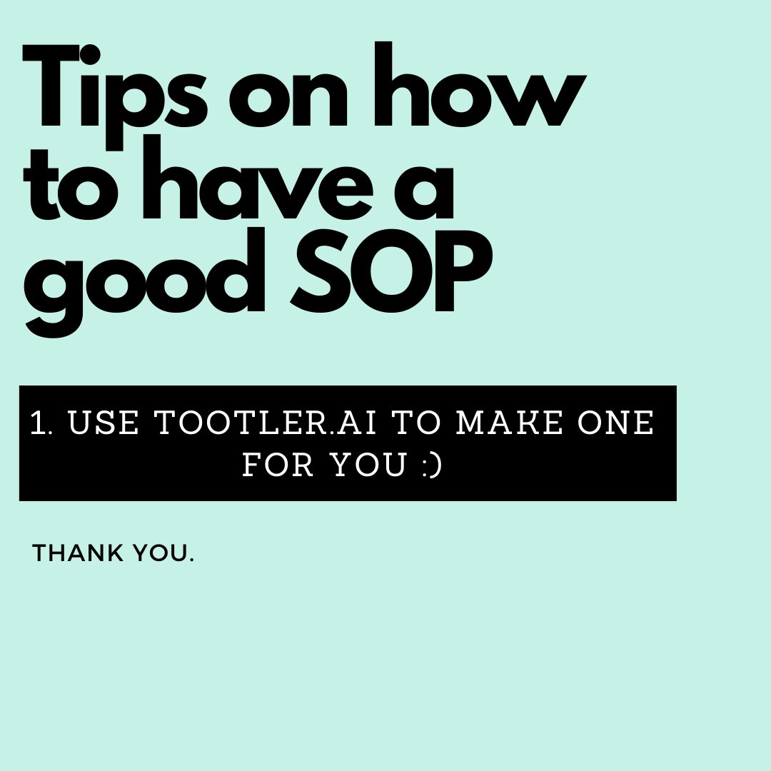 Why do it when Tootler's here
#sopwriter #tootler #aipowered #studyaborad #sopwriting #statementofpurpose #sop #ai #artificialintelligence #futurefirstimmigration #sopwritersindia #statementofpurposewriting #aiwriter #aiwriting #aiwritingtools #aiwritertools