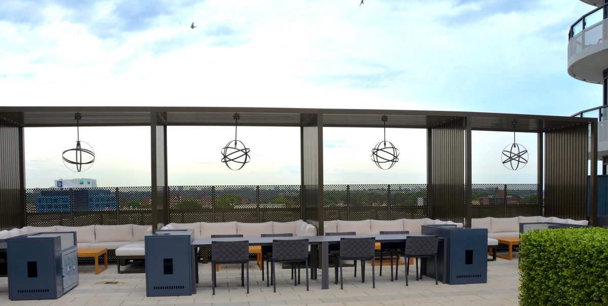 hausersite's tweet photo. Our Spacelinx Modular Pergolas offer a practical solution for communities seeking to elevate their shared spaces and create a comfortable and inviting environment for residents. https://t.co/clBr5ma9hY