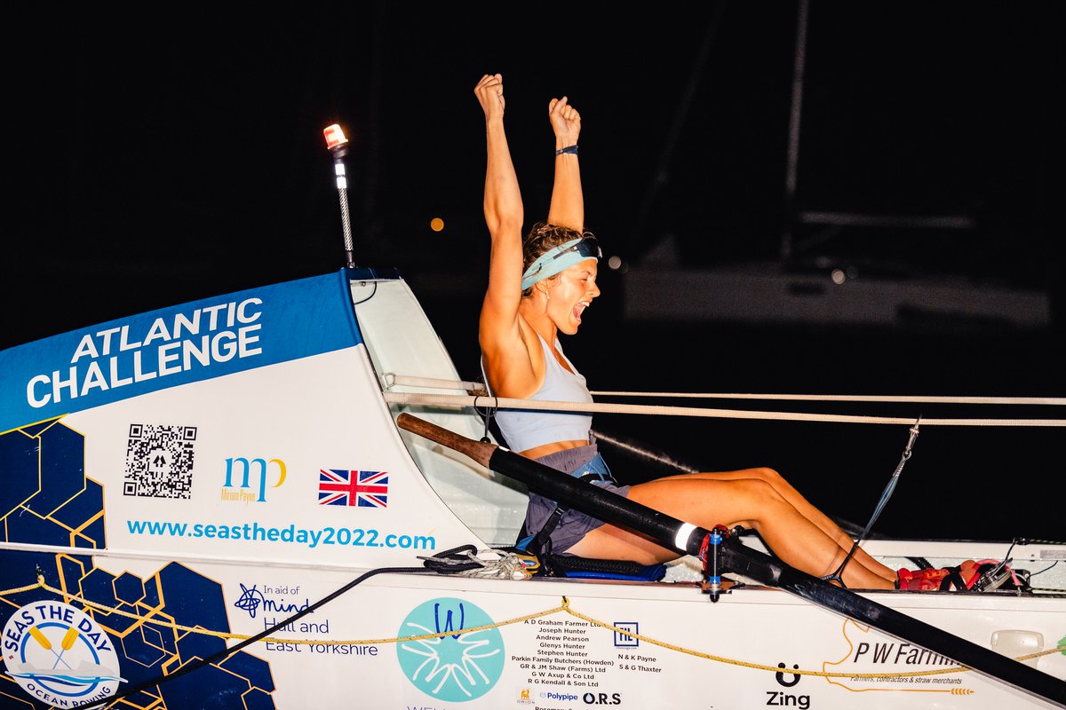 Websites show the world just how amazing you are! 
Just like Miriam 23, who’s just finished rowing the Atlantic solo in 59 days. 
Miriam's website started with 99 visits the 1st month. The last 30 days she's had over 15,000 visitors &amp; raised over £17,000 for her charities. 🔥